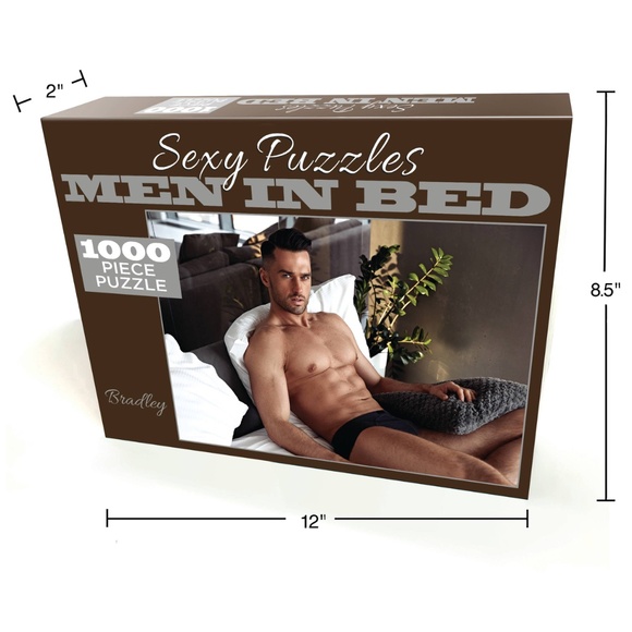 Men in Bed Puzzle - Bradley - Picture 4 of 4
